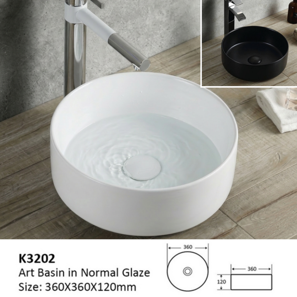 Above-Counter Basin Round